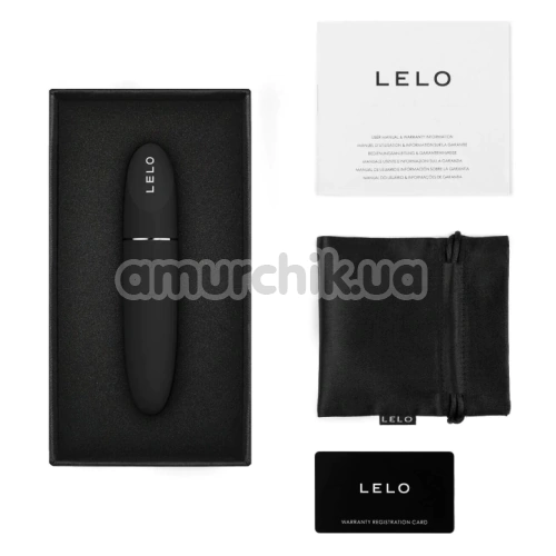 Вібратор Lelo Mia 3 Black (Лело Міа 3 Блек), чорний