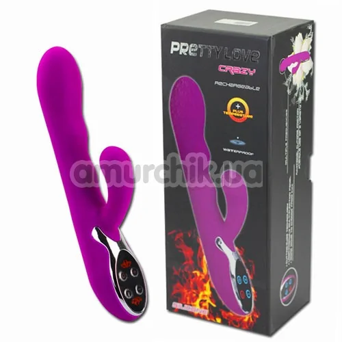 Вібратор Pretty Love Crazy Hot, фіолетовий