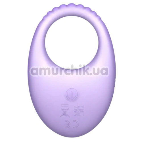 Виброкольцо для члена Univibe Marshmallow Fluffy Touch Halo, фиолетовое