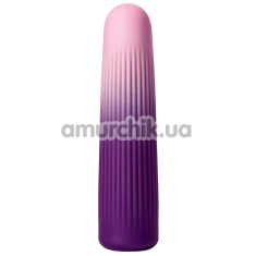Клиторальный вибратор Univibe Lune Sonic Gentle Wave, розово-фиолетовый - Фото №1