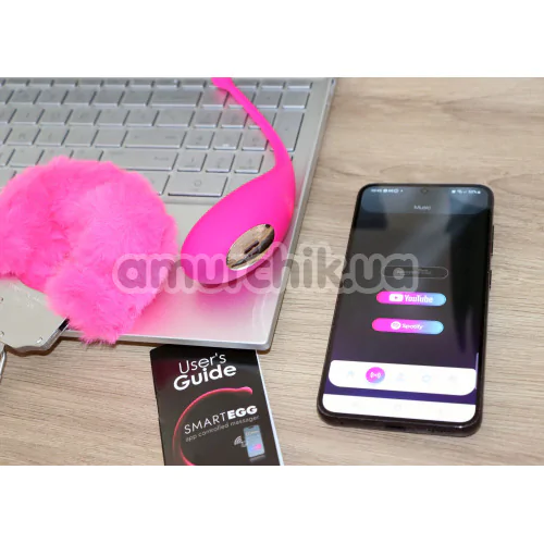 Віброяйце B Series Smart Egg, рожеве