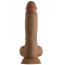 Фаллоимитатор Shaft Always Up Model A Size 9.5, коричневый - Фото №2