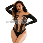 Боди JSY Sexy Lingerie WW7033, черное - Фото №1