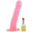 Страпон Climax Pink Ice Dong & Harness Set, рожевий - Фото №6