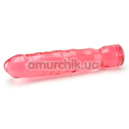 Фаллоимитатор Crystal Jellies Big Boy 30 см, розовый
