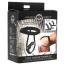 Набор из 3 стимуляторов простаты с поясом Master Series P-Spot Plugger Trainer Set, черный - Фото №14