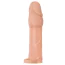Насадка на пеніс Adam & Eve True Feel Extension XL, тілесна - Фото №3