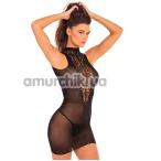 Сукня Swept Up Mini Dress, чорна - Фото №1