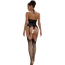 Комбинезон Star Night Open Triangle Net Bodystocking, черный - Фото №3