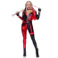 Костюм преступницы Leg Avenue Chaos Cutie Costume, черно-красный: комбинезон + пояс с гартером - Фото №2