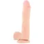 Фалоімітатор King Cock Plus Dual Density With Balls, 30.5 см тілесний - Фото №2