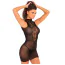 Платье Swept Up Mini Dress, черное - Фото №1
