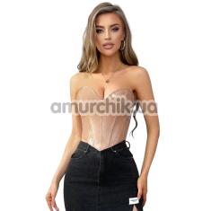 Корсет Star Night Tight Fit Corset Top, тілесний - Фото №1