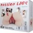 Искусственная вагина и анус с вибрацией и подогревом Temptation Passion Lady Dana, телесная - Фото №11