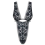 Боді JSY Sexy Lingerie JS228160, чорне - Фото №3