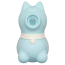 Симулятор орального сексу для жінок з вібрацією Univibe Sexy Kitty, блакитний - Фото №4