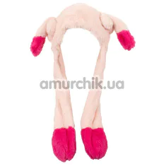 Шапка с пенисами Hat With Inflatable Penis, телесная - Фото №1