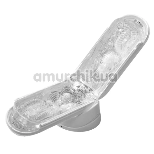 Мастурбатор Tenga Flip Zero Electronic Vibration, прозрачный