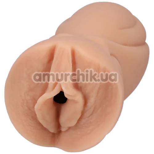 Искусственная вагина Signature Strokers Allie Nicole Pocket Pussy, телесная