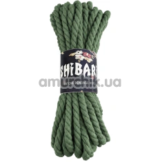 Мотузка Feral Feelings Shibari Cotone 8 м, хакі - Фото №1