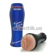 Мастурбатор Private To Gо Femme Fatale Pussy, телесный - Фото №1