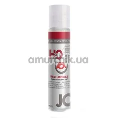 Оральный лубрикант JO H2O Black Licorice - красная лакрица, 30 мл - Фото №1