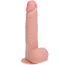 Вибратор Realrock Realistic Vibrating Dildo 7, телесный - Фото №1