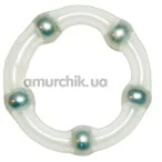 Эрекционное кольцо Robotic Beaded Cockring - Фото №1