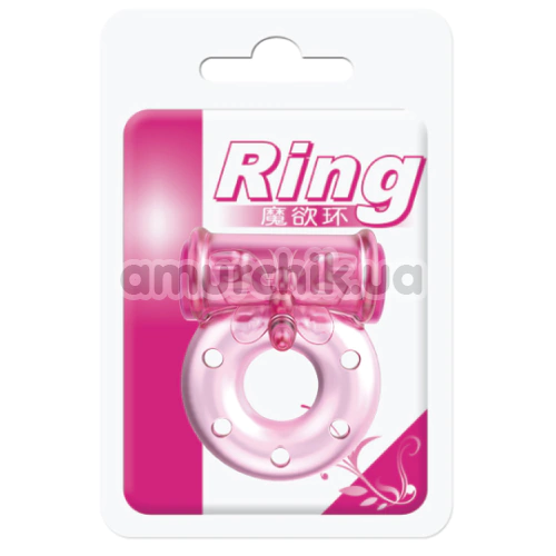 Виброкольцо для члена Ring 010081A, розовое