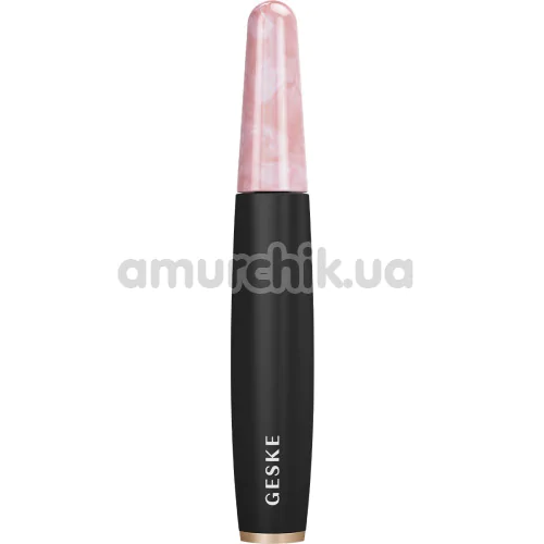 Ручка-масажер для обличчя Geske Rose Quartz Depuffing Pen 6 in 1, темно-сірий - Фото №1