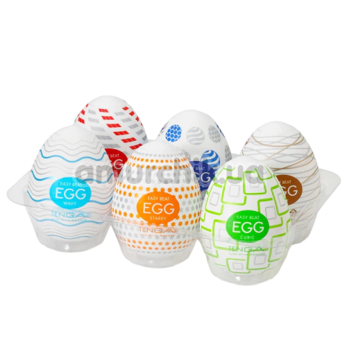 Набор из 6 мастурбаторов Tenga Egg Variety Pack Standard