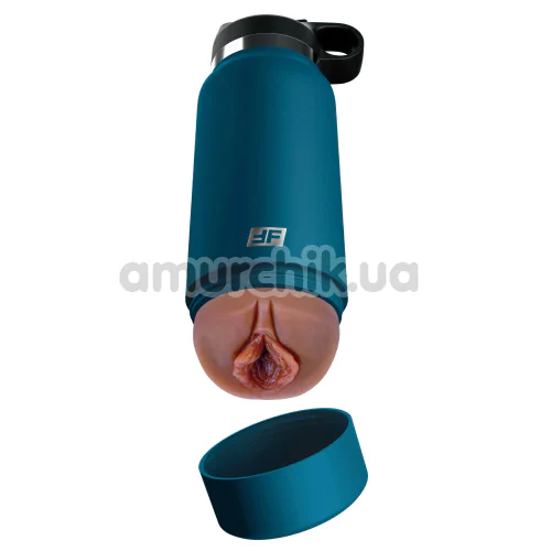Мастурбатор PDX Plus Fuck Flask Private Pleaser, коричневый - Фото №1
