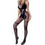 Комбинезон Star Night Sexy Geometry Mesh Bodystocking, черный - Фото №2