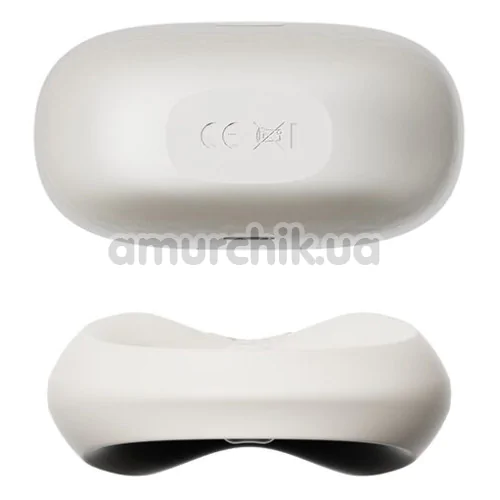 Виброкольцо для члена Zalo Apis, белое