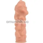 Насадка на пенис Kokos Extreme Sleeve ES.011 М, телесная - Фото №1