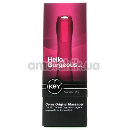 Вібратор KEY Ceres Original Massager, рожевий