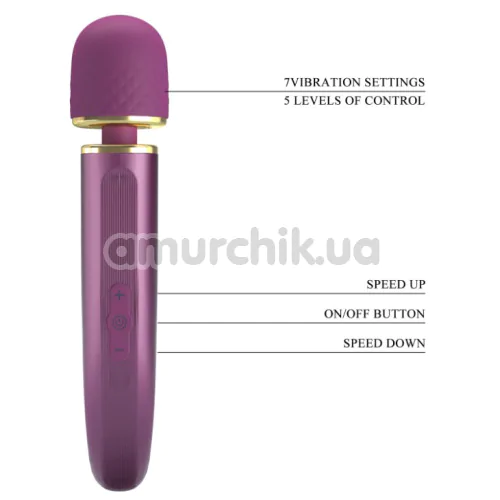 Універсальний вібромасажер Pretty Love Colorful Massager, фіолетовий