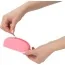 Сумка для хранения секс-игрушек PowerBullet Silicone Storage Zippered Bag, розовая - Фото №3