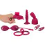 Набор секс игрушек Sweet Smile Couple's Toy Set 7 Pieces, розовый - Фото №2
