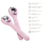 Массажер-роллер для лица с микроиглами Geske MicroNeedle Face Roller 9 in 1, светло-розовый - Фото №7