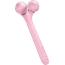 Ультразвуковой массажер для лица Geske Sonic Facial Roller 4 in 1, светло-розовый - Фото №6