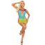 Сукня Leg Avenue Feel The Heat Ombre Dress, різнокольорова - Фото №4