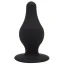 Анальна пробка SilexD Premium Silicone Plug Model 2 Size XS, чорна - Фото №1