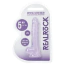 Фаллоимитатор Realrock Crystal Clear Dildo Realistic 5, фиолетовый - Фото №6