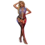 Комбинезон Star Night Sexy Gradient Bodystocking, черно-голубой - Фото №2
