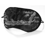 Маска на очі Bijoux Indiscrets Blind Passion Mask, чорна - Фото №1