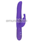 Вібратор Posh 10-Function Silicone Bounding Bunny, фіолетовий - Фото №1
