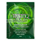 Оральный лубрикант Trustex Mint Flavor - мята, 6 мл - Фото №1