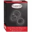Набір з 3 ерекційних кілець Malesation Cock Ring Set Beginner, чорний - Фото №2