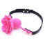 Кляп с розой DS Fetish Silicone Rose Gag, розовый - Фото №3